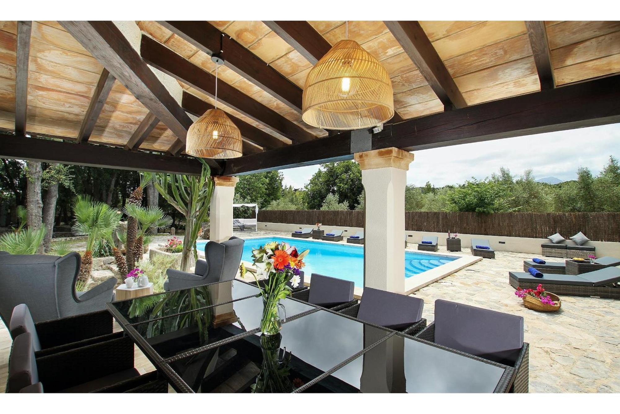 Distinguished Pollensa Villa - 4 Bedrooms - Villa Segu Cini - Recently Renovated With Modern Interior Exterior photo